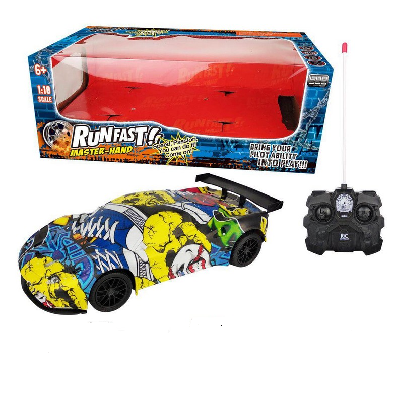 מכונית שלט גרפיטי