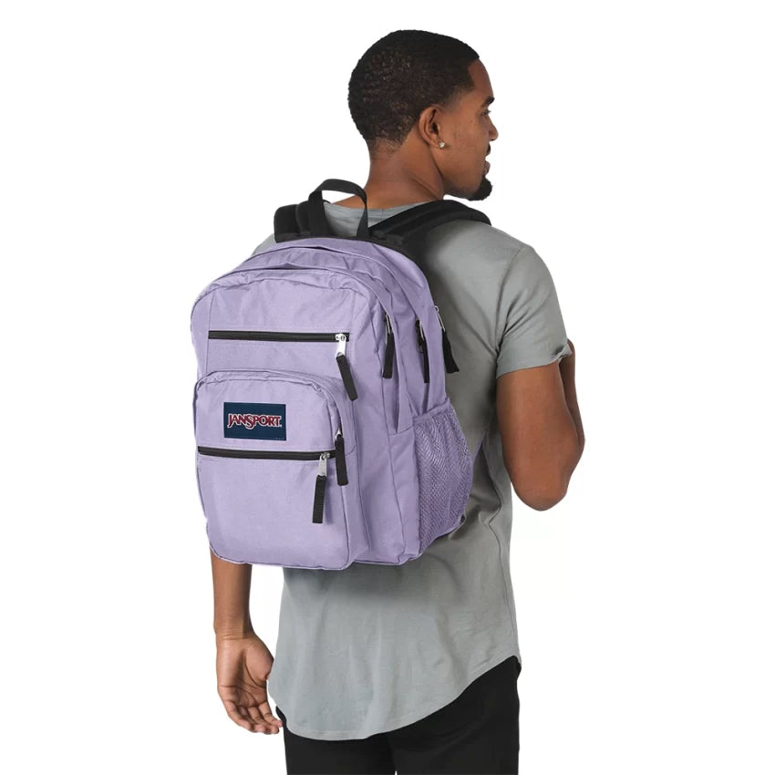 תיק ג'אנספורט סגול גדול Jansport Big Student