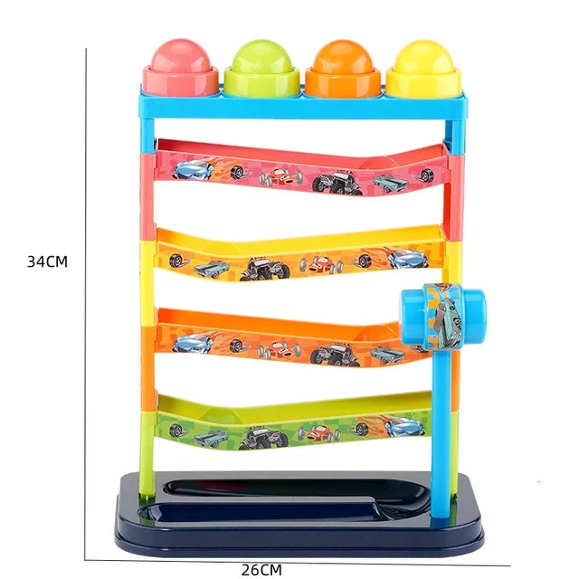 הך פטיש עם כדורים לפעוטות