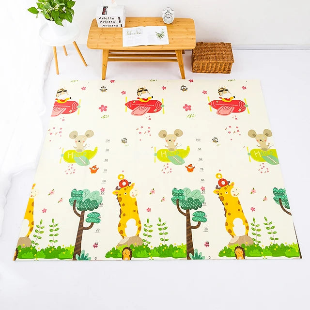 שטיח פעילות מתקפל עם תיק 175×145 ס"מ