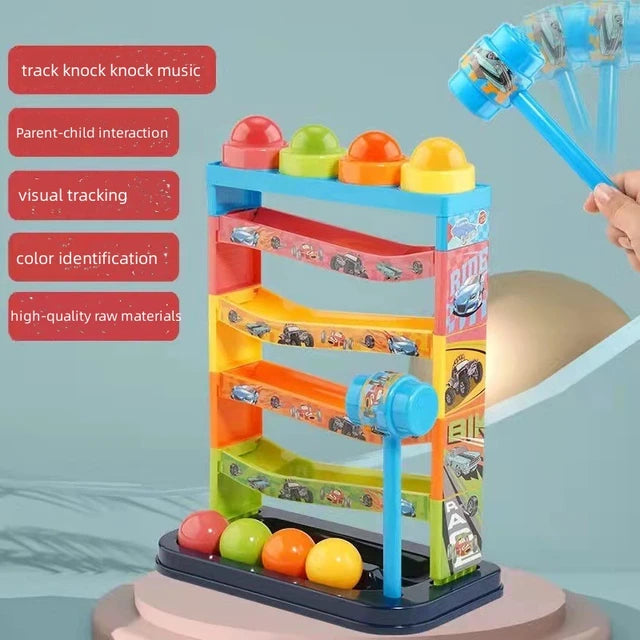 הך פטיש עם כדורים לפעוטות