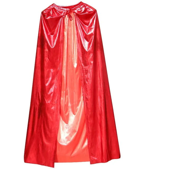 גלימה אדומה מטאלית 120 ס"מ