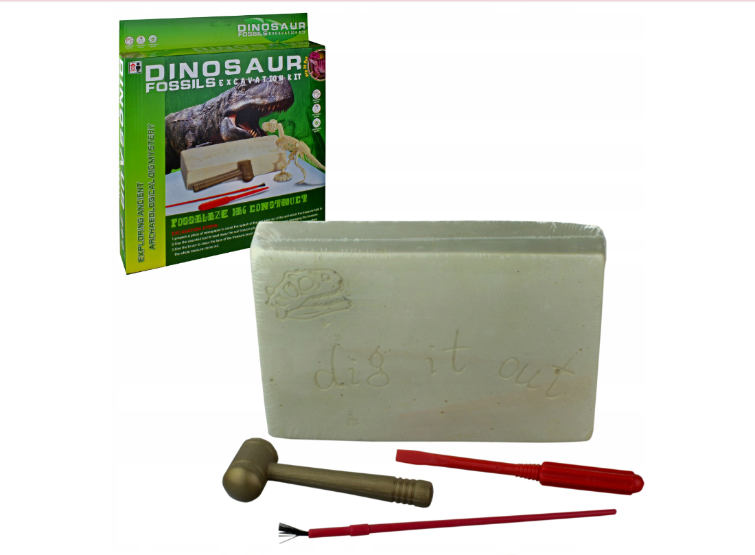 ערכת חציבה אריכאולגיה דינוזאור