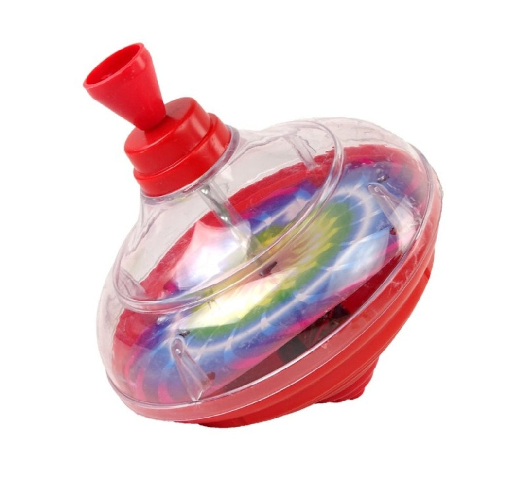 סביבון שקוף מאיר מנגן ושר בעברית