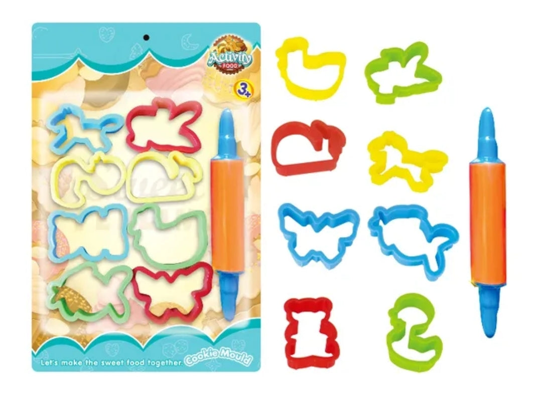 צורות לבצק עם מערוך