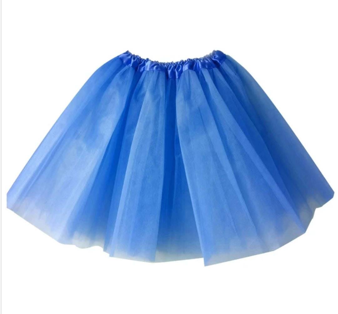 חצאית טוטו כחולה באורך 45 ס"מ