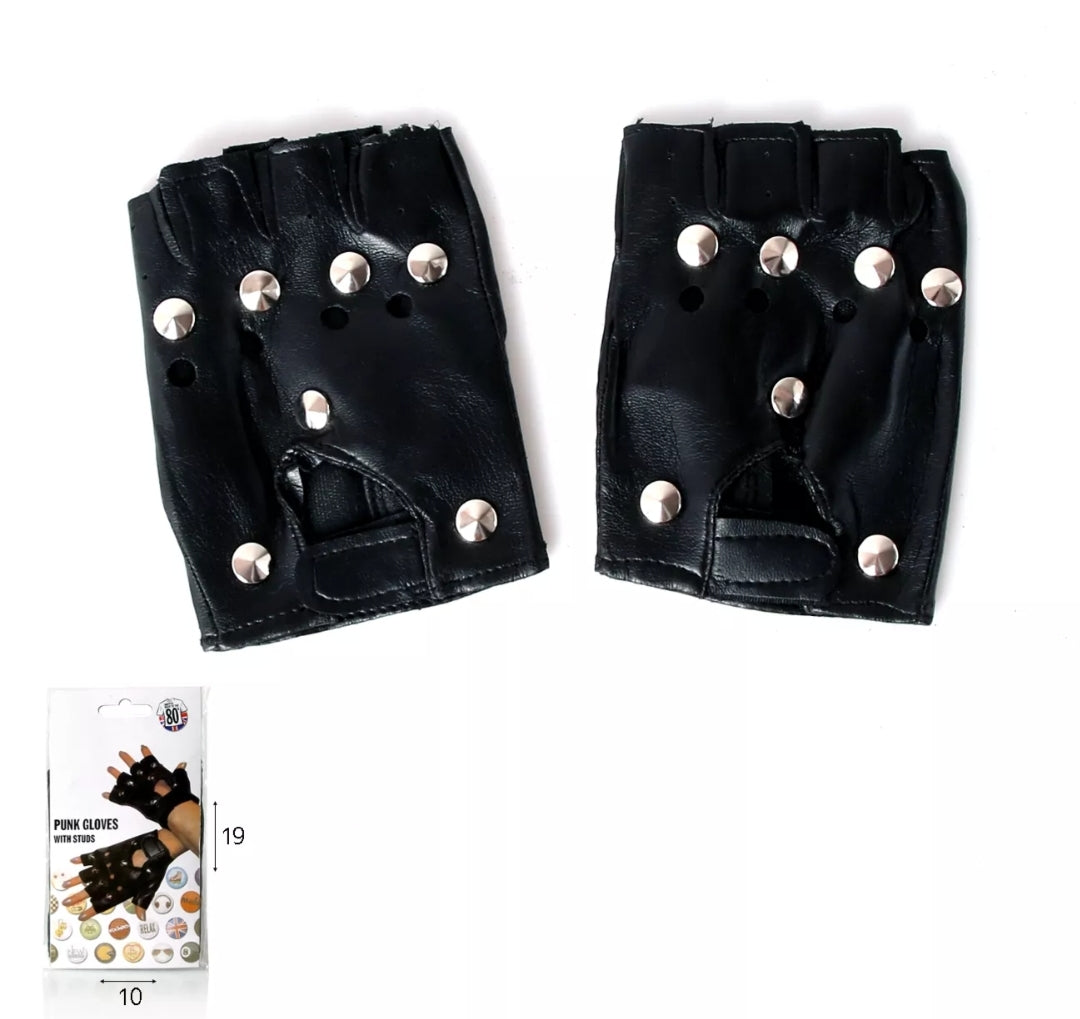 כפפות ניטים לפאנקיסט