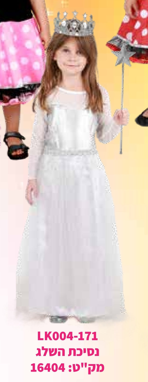 תחפושת נסיכת השלג 6-10