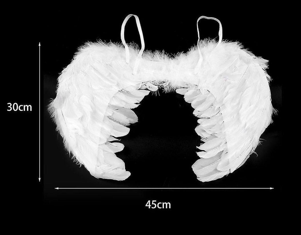 כנפיים למלאך נוצות לבן