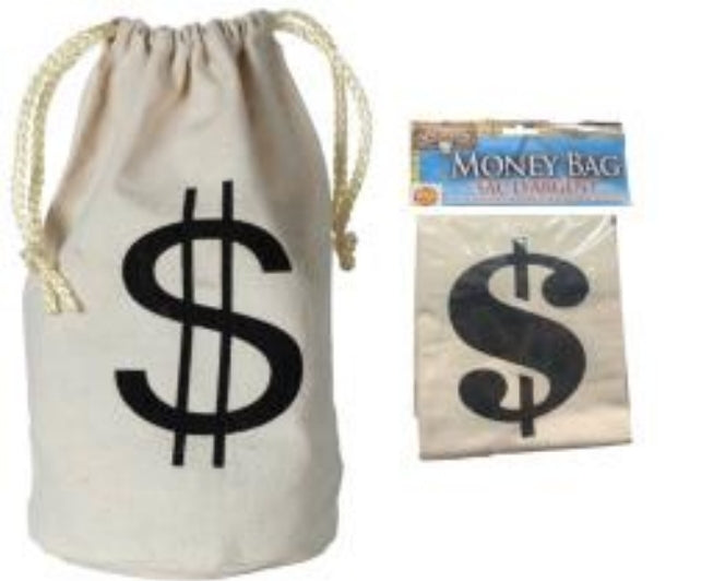 שק עם ציור של דולר לגנב