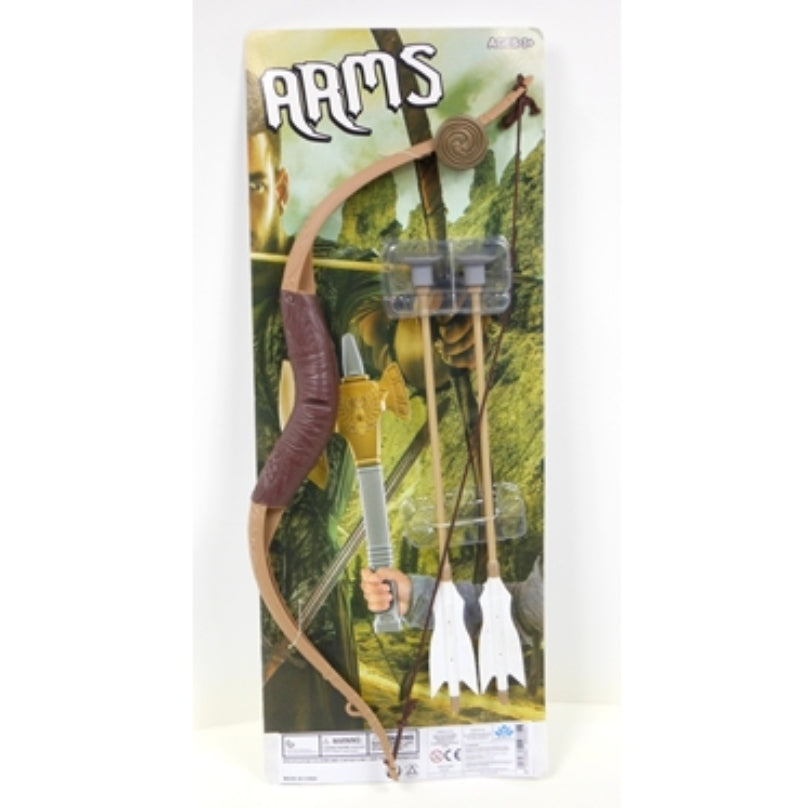 חץ וקשת מפלסטיק עם חיצי וואקום