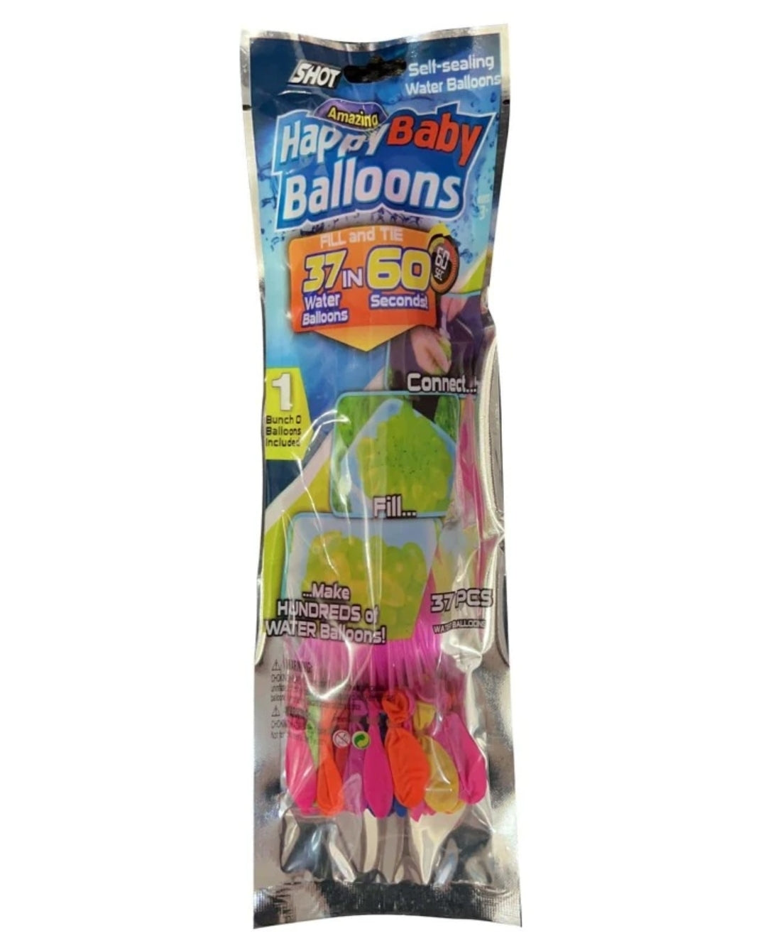 בלוני מים מתחברים לברז