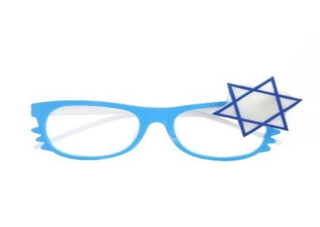 משקפיים דגל ישראל מאירות