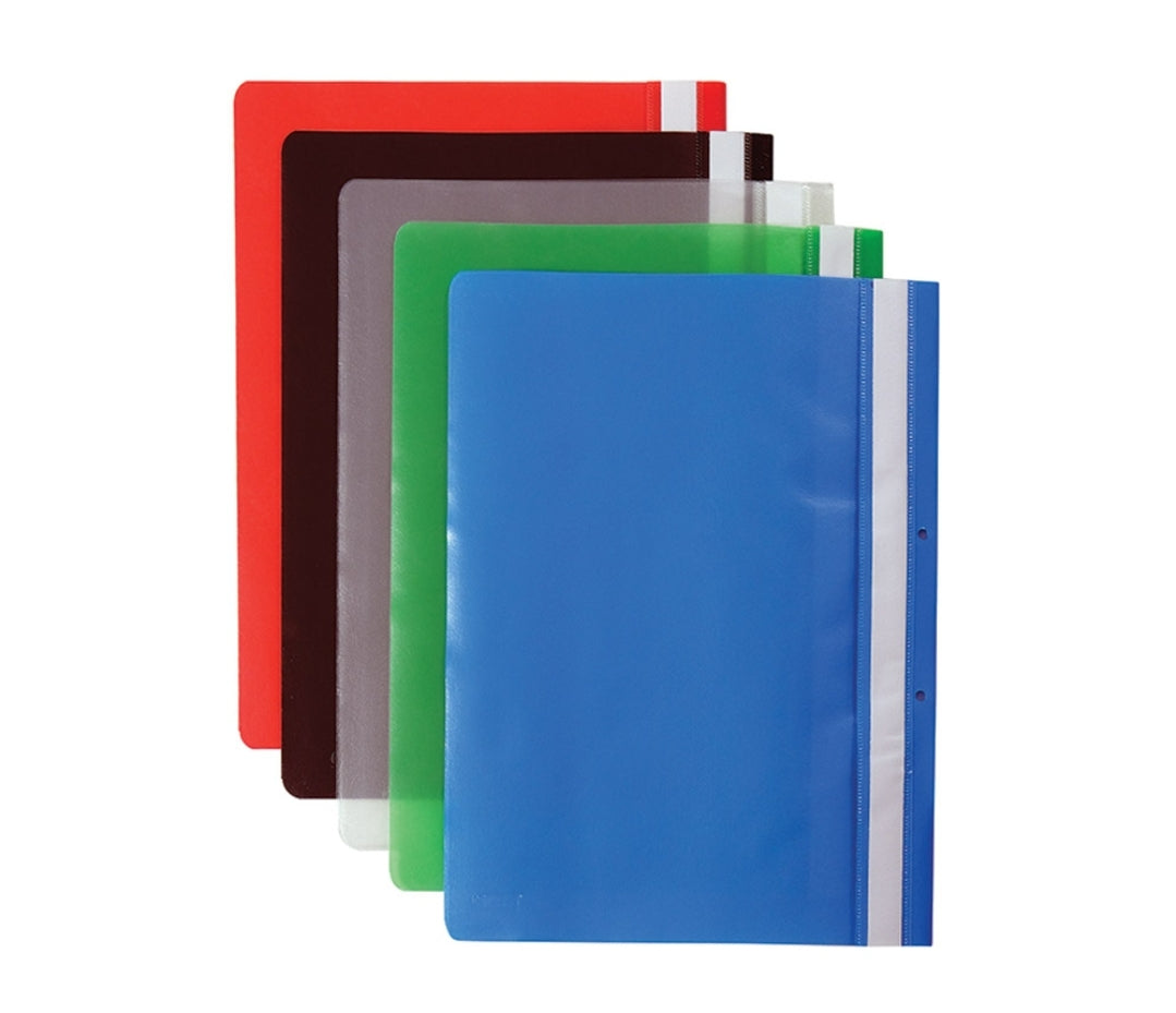 תקיות שקף עבות שקפקפות עם חורים