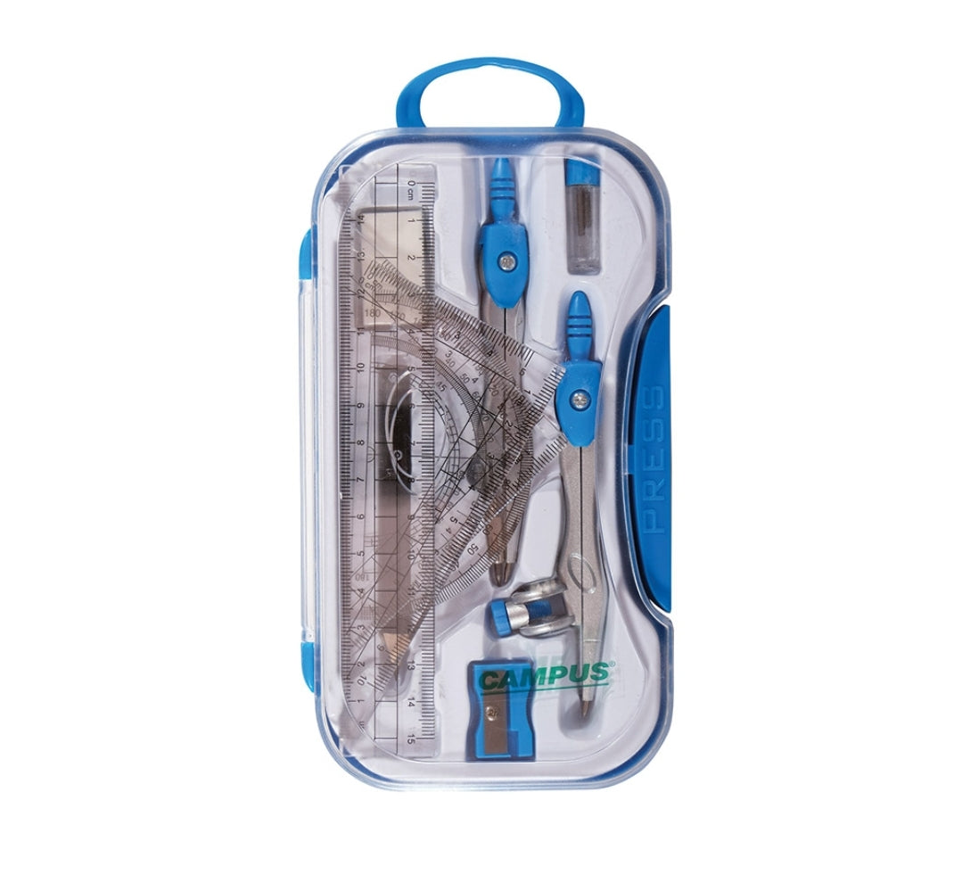 מחוגה עם סט הנדסה