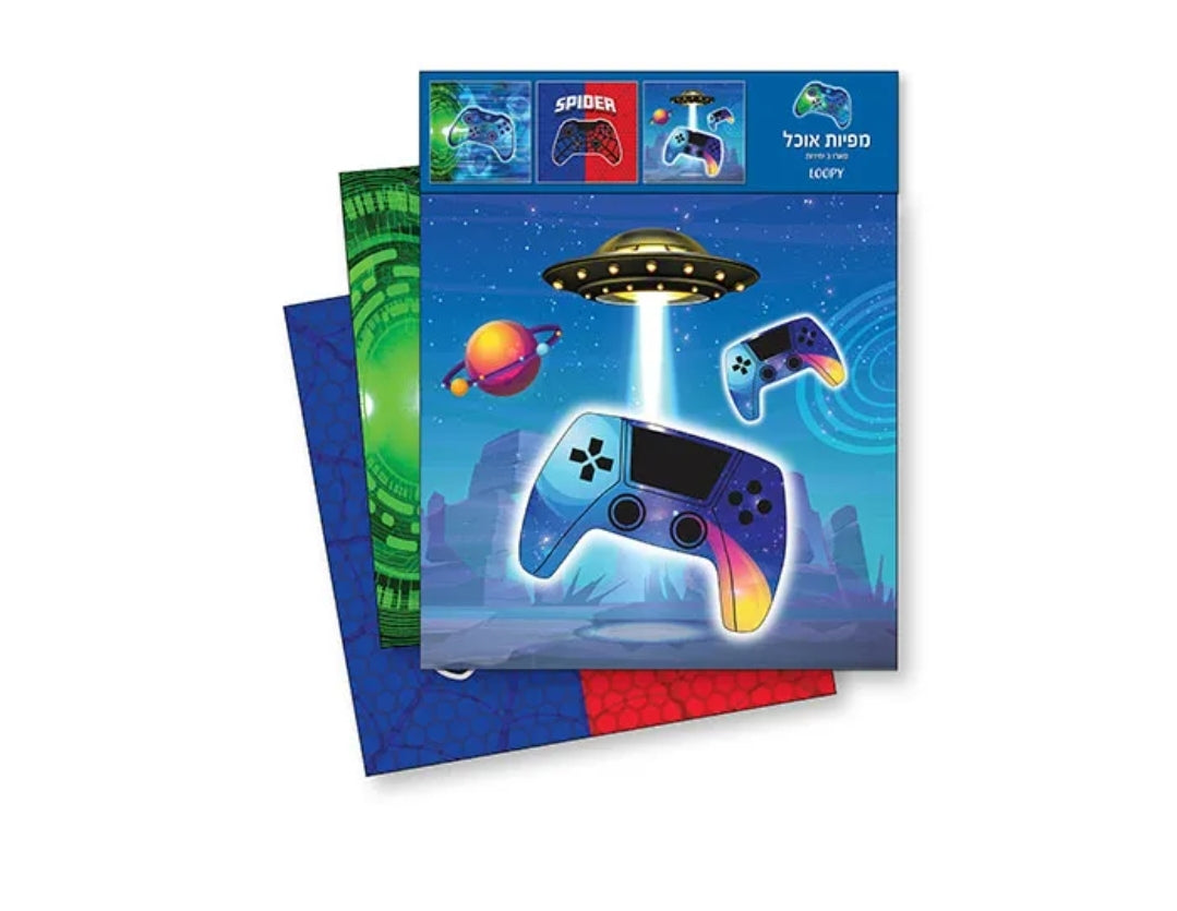 3 מפיות אוכל