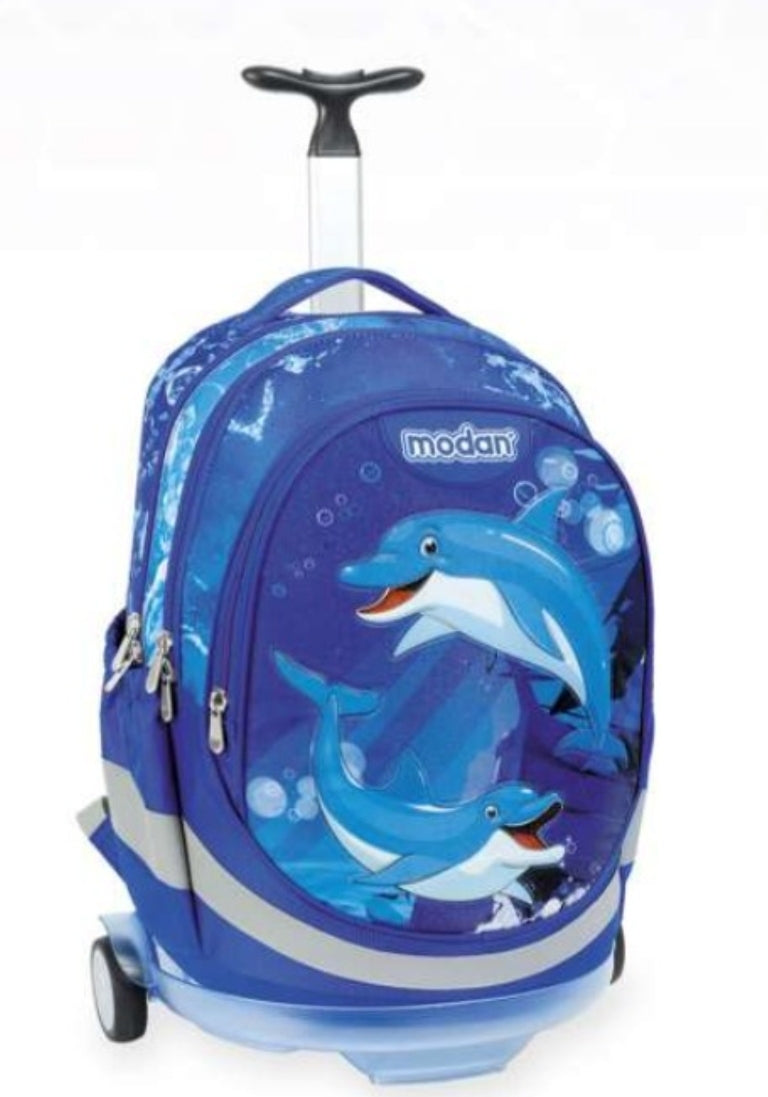 תיק מודן Smart trolley דולפינים