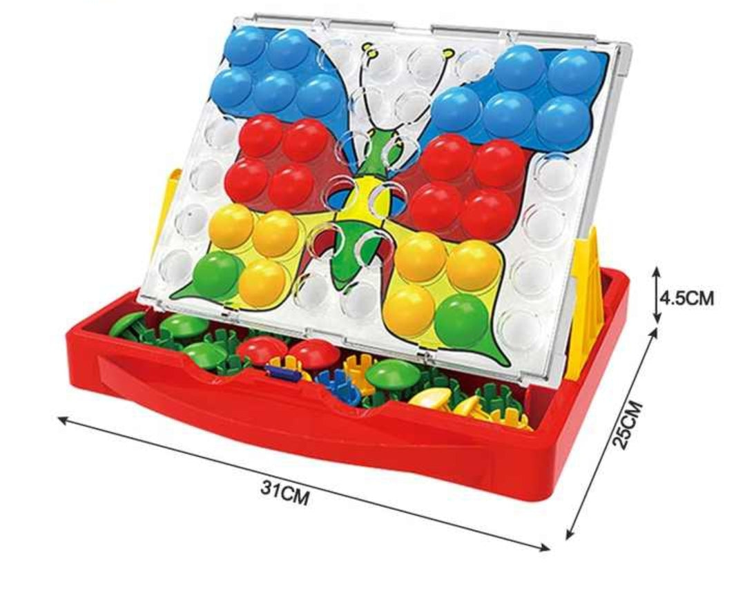 משחק פיטריות צבעים לפעוטות