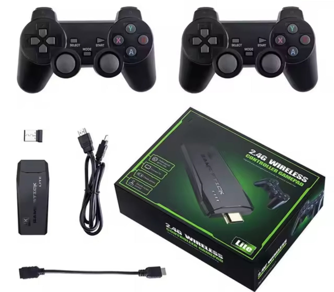 קונסולת משחקים אלחוטית 21,721 משחקים עם 2 שלטים