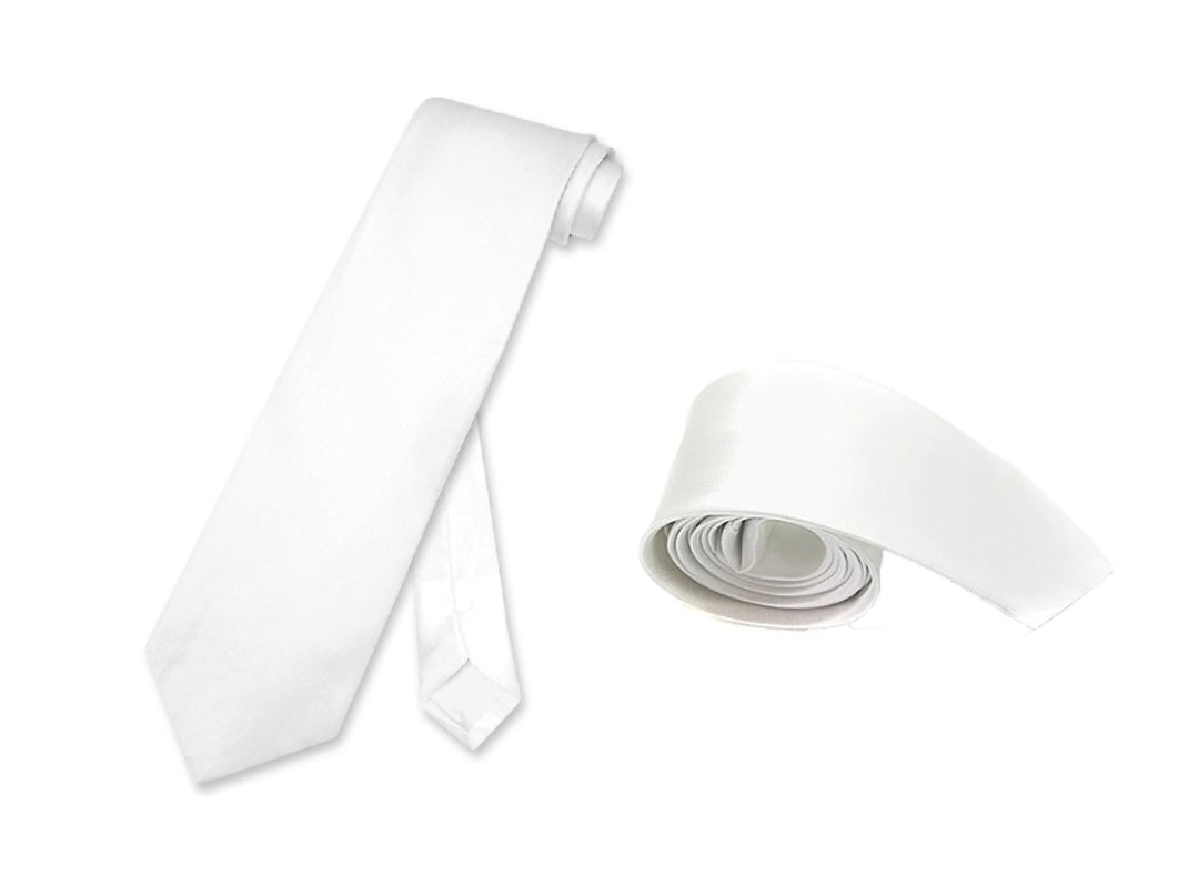 עניבת משי שחור/לבן/אדום