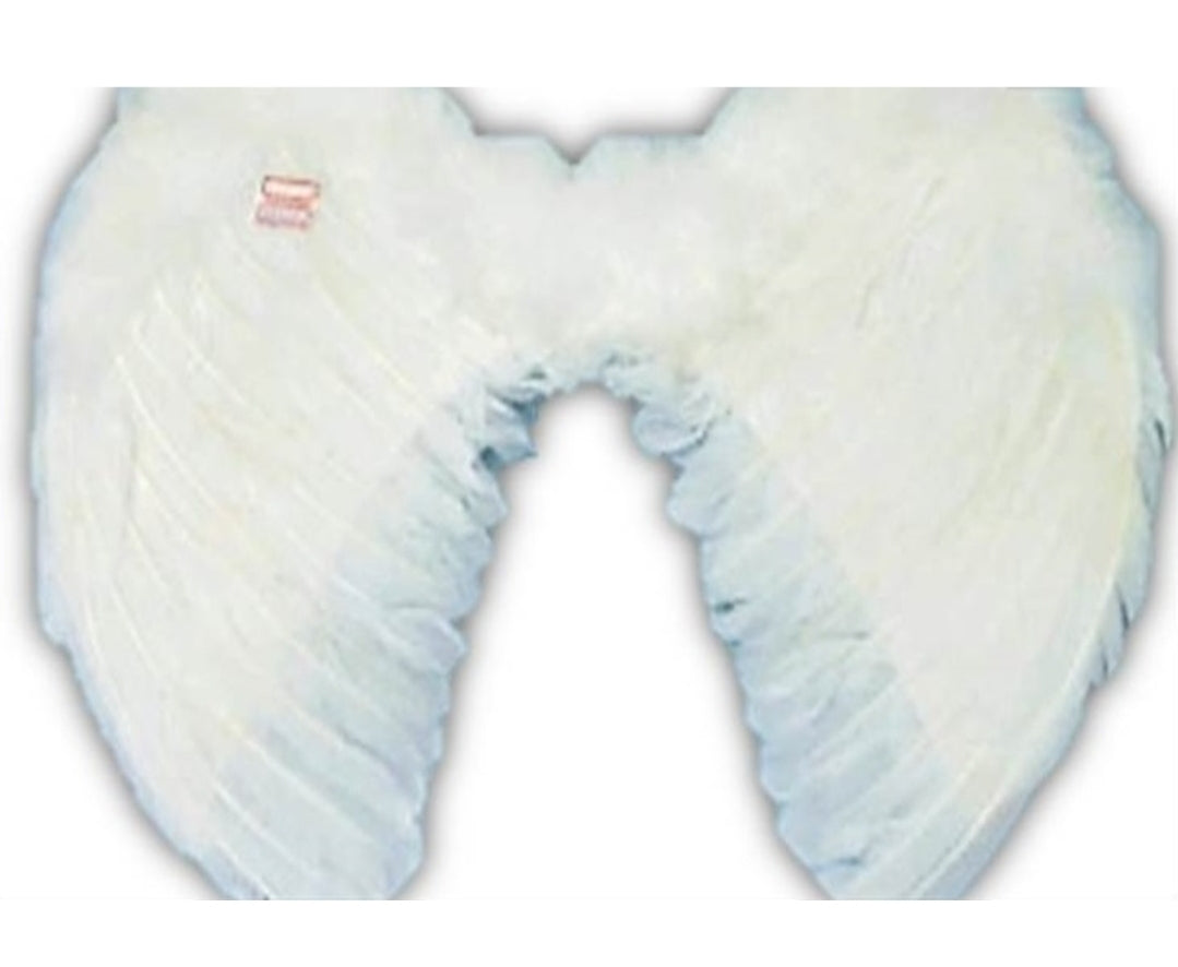 כנפיים למלאך נוצות שחור/לבן 80×60 ס"מ