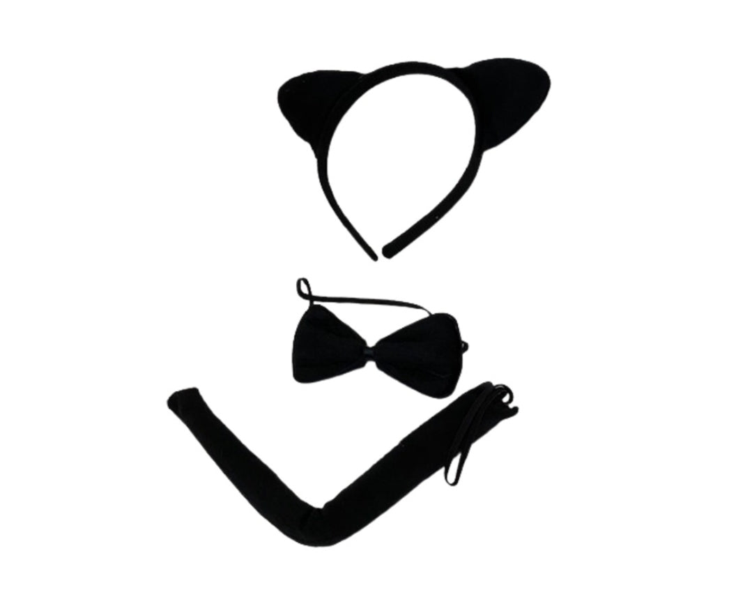 סט חתול שחור