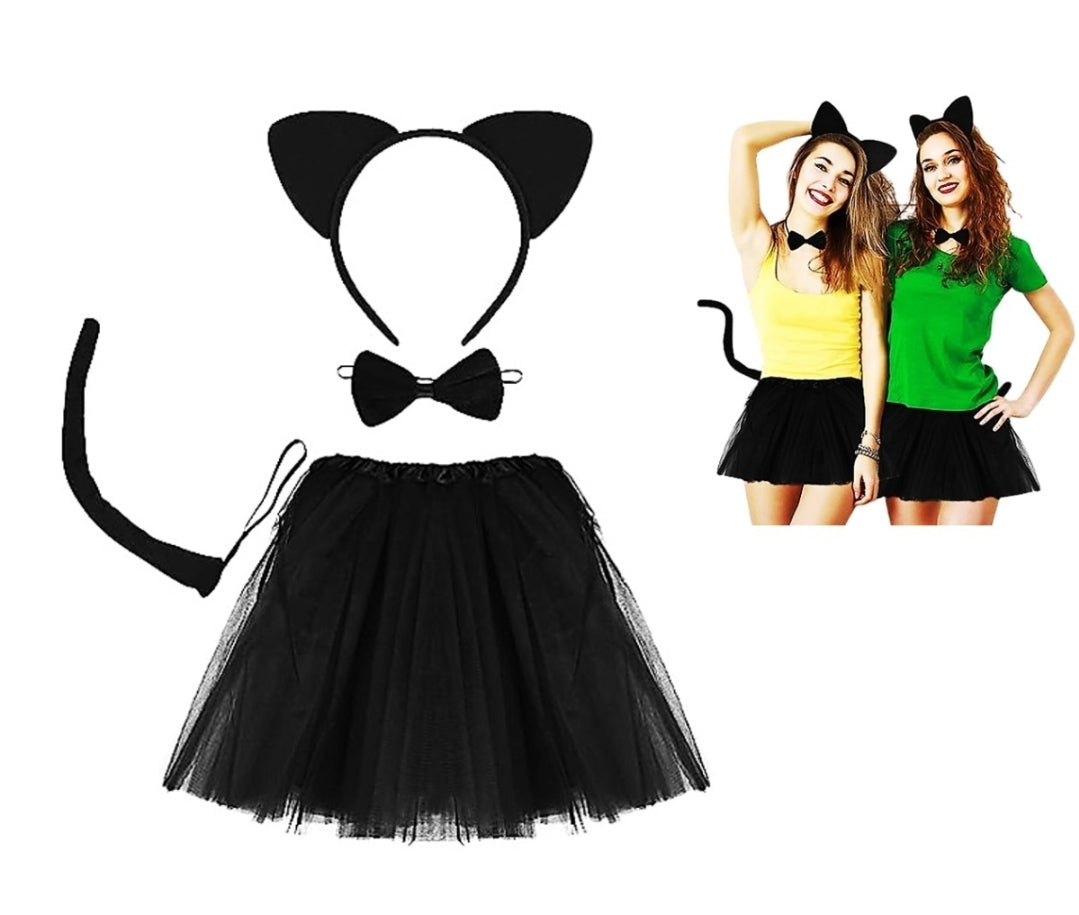 תחפושת חתולה שחורה