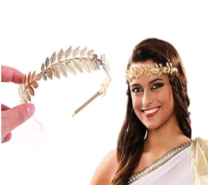 כתר לאל יווני / אלה יווניה ממתכת