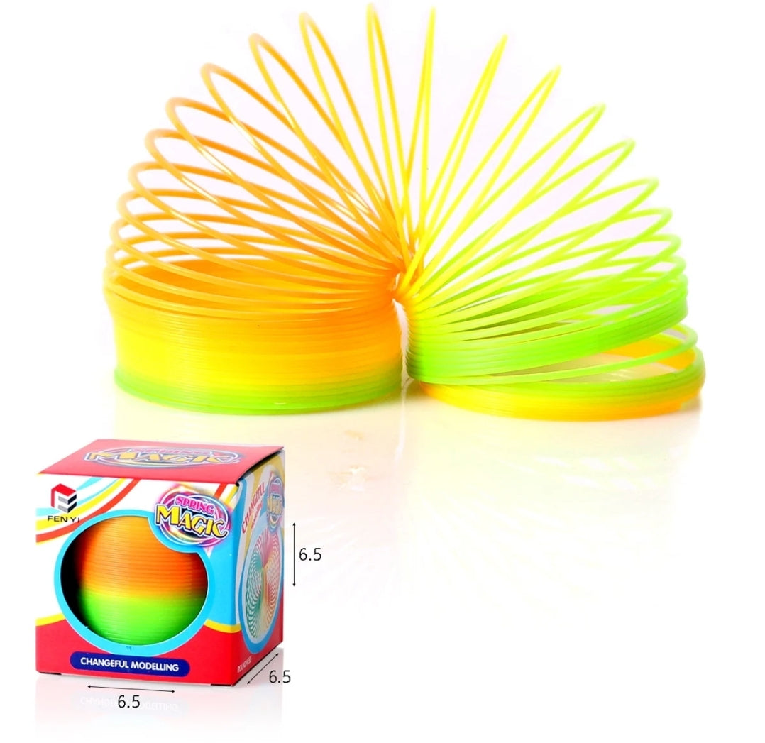 קפיץ קטן צבעוני