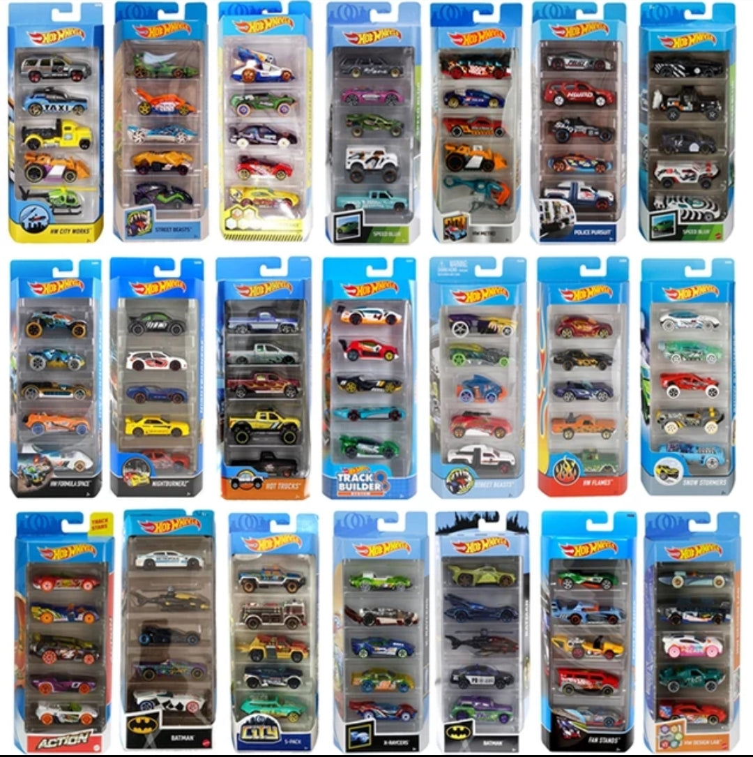 הוט ווילס מארז 5 מכוניות