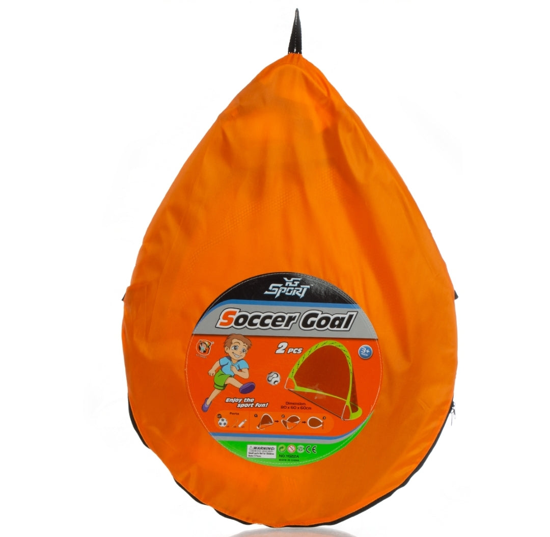 זוג שערי כדורגל מתקפלים