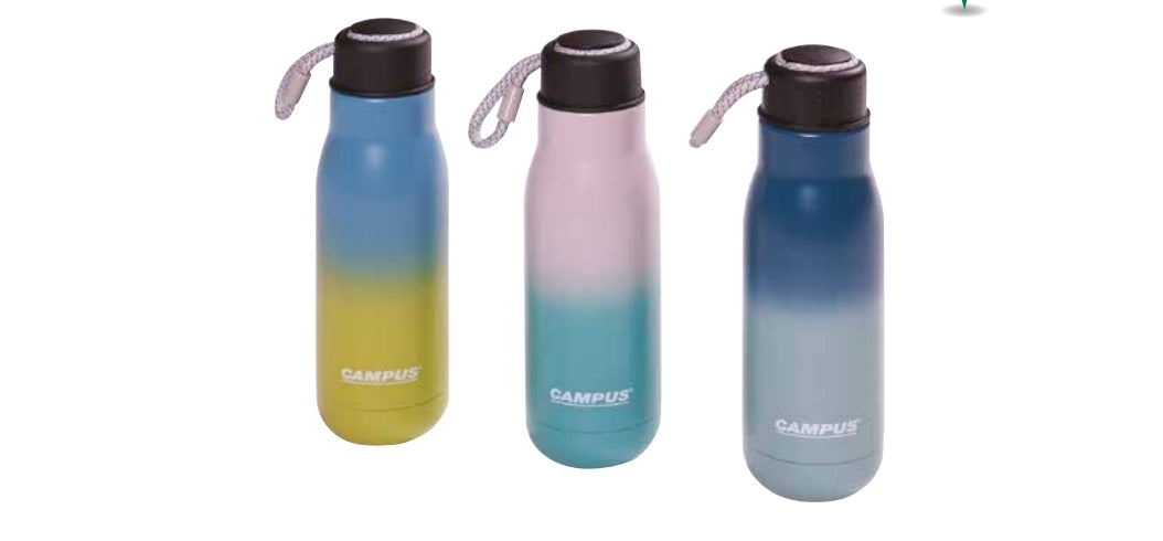 בקבוק תרמי 500 מ"ל שומר קור וחום קמפוס