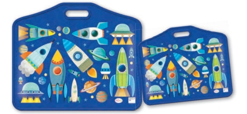 תיק ציור חלליות לבלוק ציור גדול 1/4 גיליון