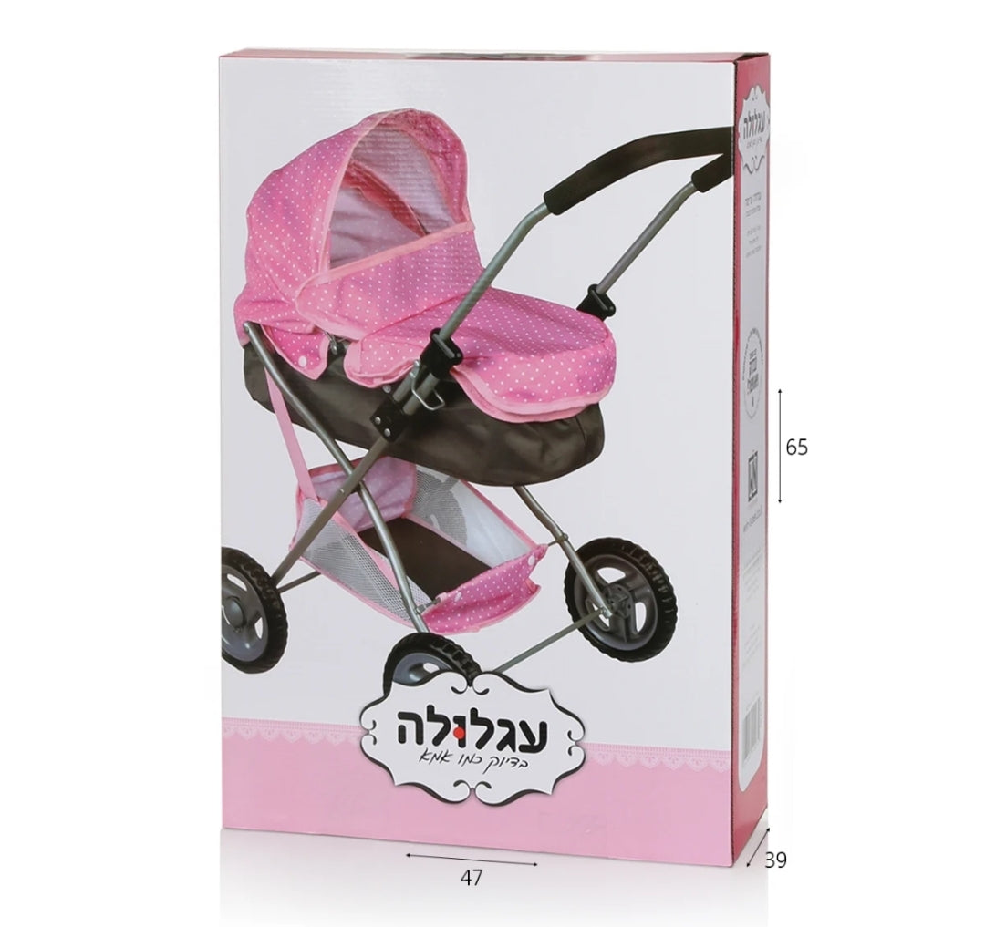 עגלה לבובה עגלת שכיבה אמבטיה עגלולה