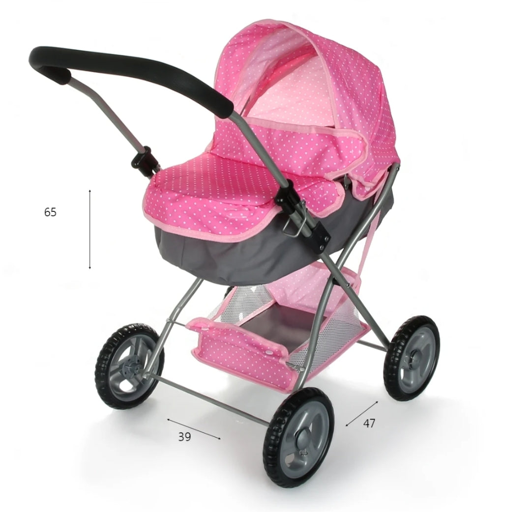 עגלה לבובה עגלת שכיבה אמבטיה עגלולה