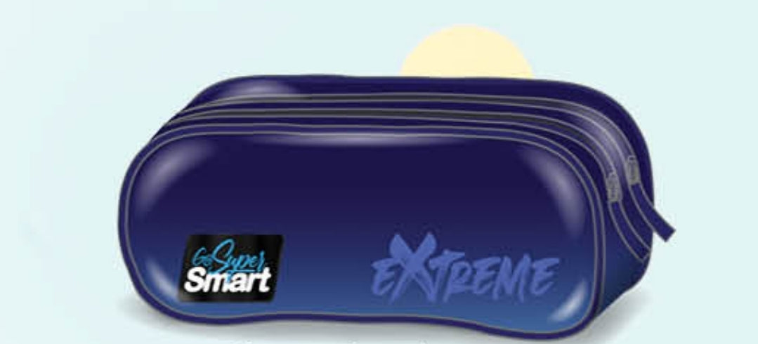 קלמר 2 תאים כחול Smart