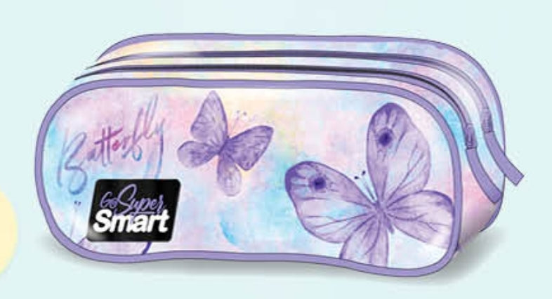 קלמר 2 תאים פרפרים Smart