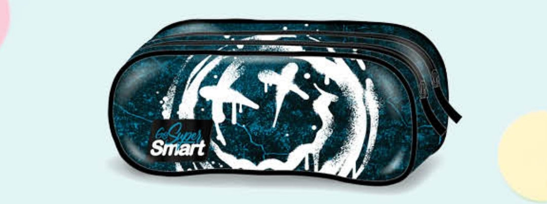 קלמר 2 תאים סמיילי Smart