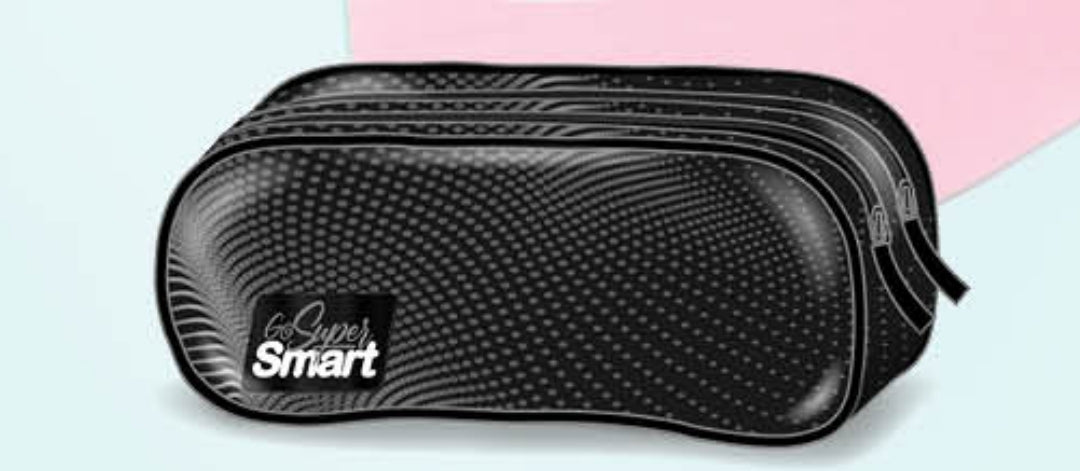 קלמר 2 תאים שחור Smart