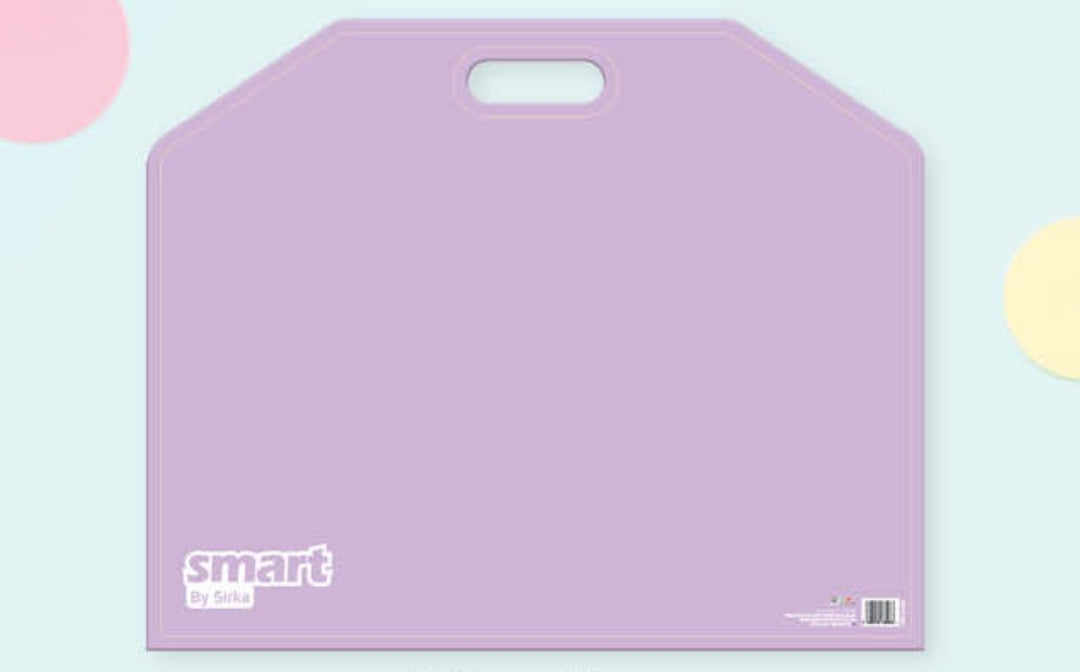 תיק ציור חלק בצבעי פסטל לבלוק ציור קטן 1/8 גיליון