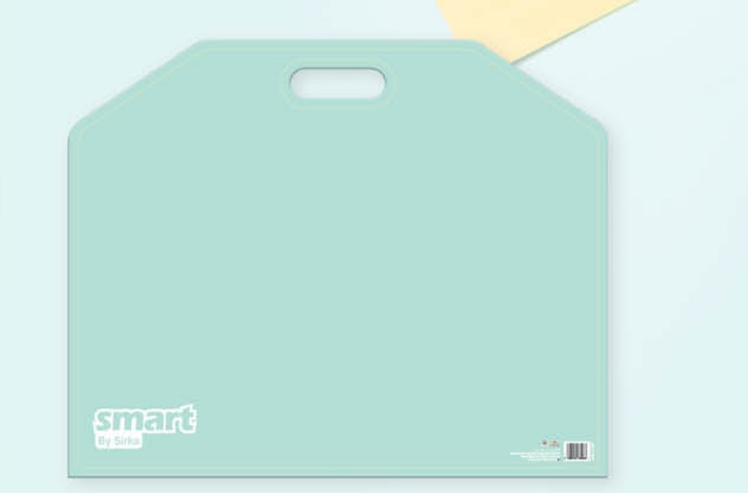 תיק ציור חלק בצבעי פסטל לבלוק ציור קטן 1/8 גיליון