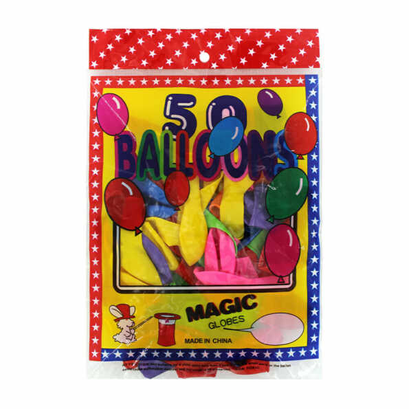 50 בלונים איכותיים בשקית