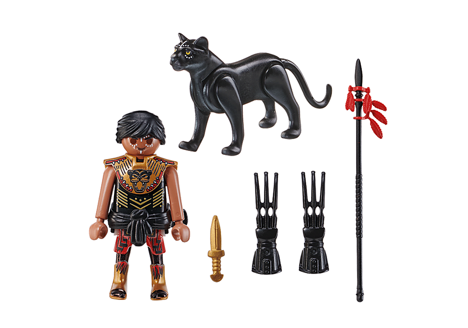 פליימוביל 70878 ספיישל פלוס לוחם ופנתר שחור