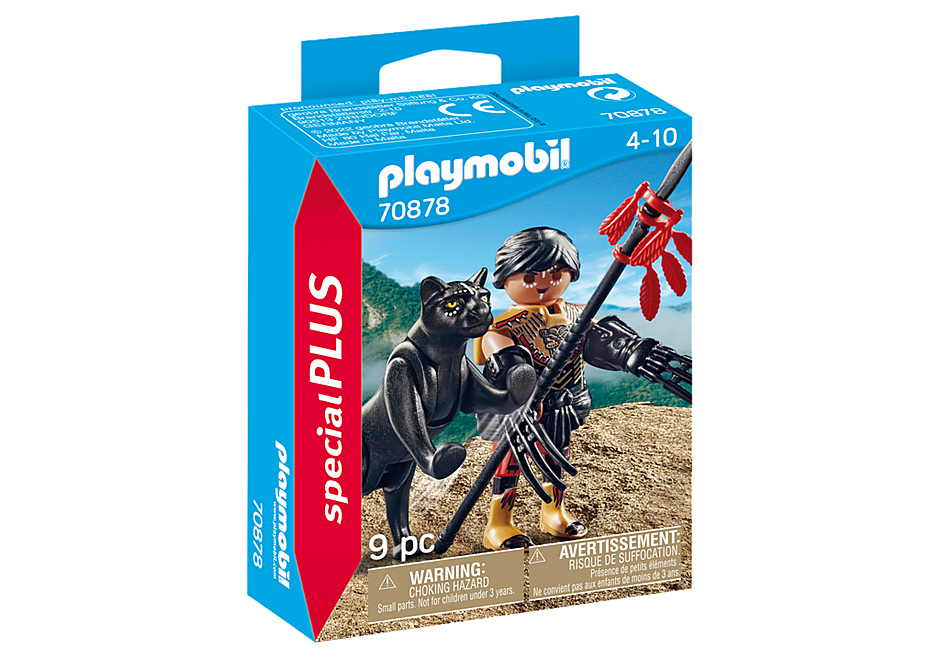 פליימוביל 70878 ספיישל פלוס לוחם ופנתר שחור