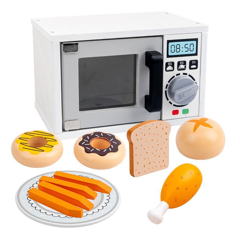 מיקרוגל מעץ לילדים