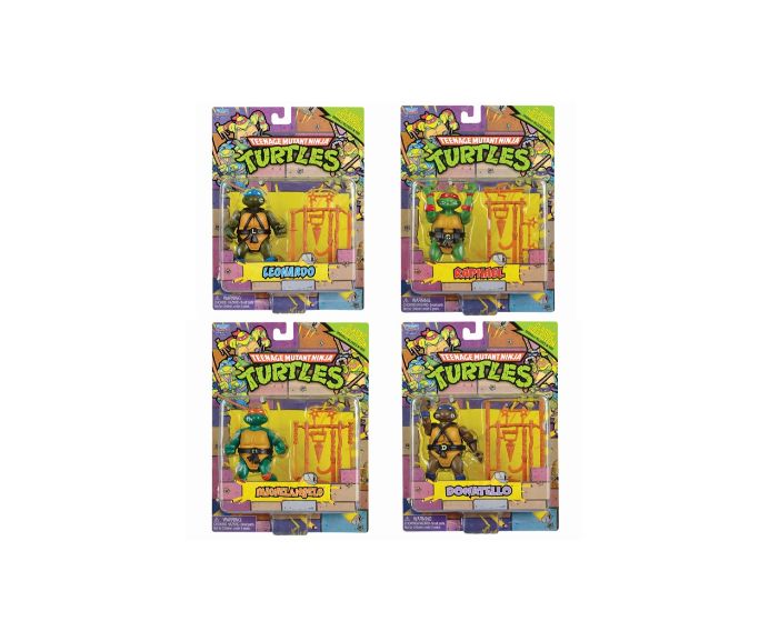 בובת צבי הנינג'ה עם נשקים