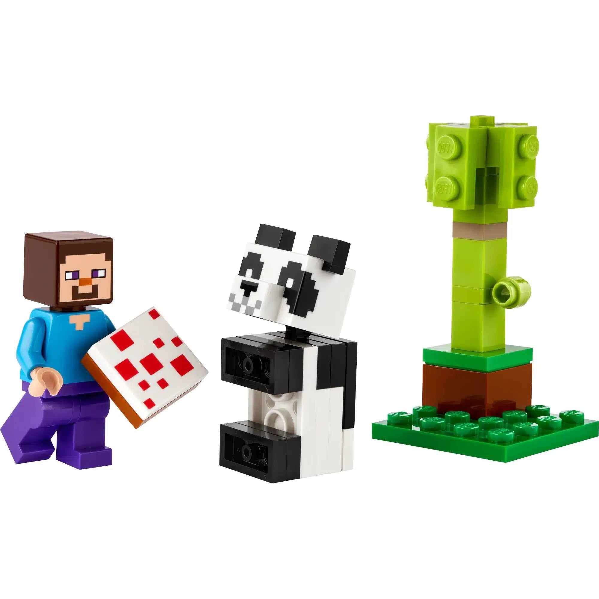 לגו ®Minecraft סטיב וגור פנדה (30672)