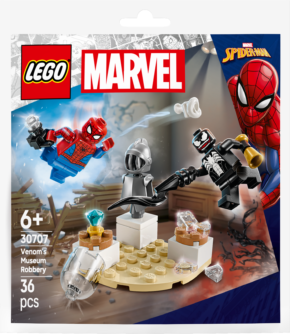 לגו Marvel – שוד המוזיאון של ונום (30707)