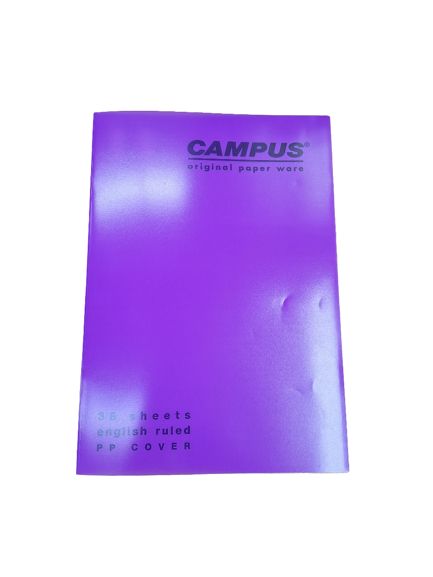 מחברת מעבדה אנגלית A4 קמפוס ללא ספירלה