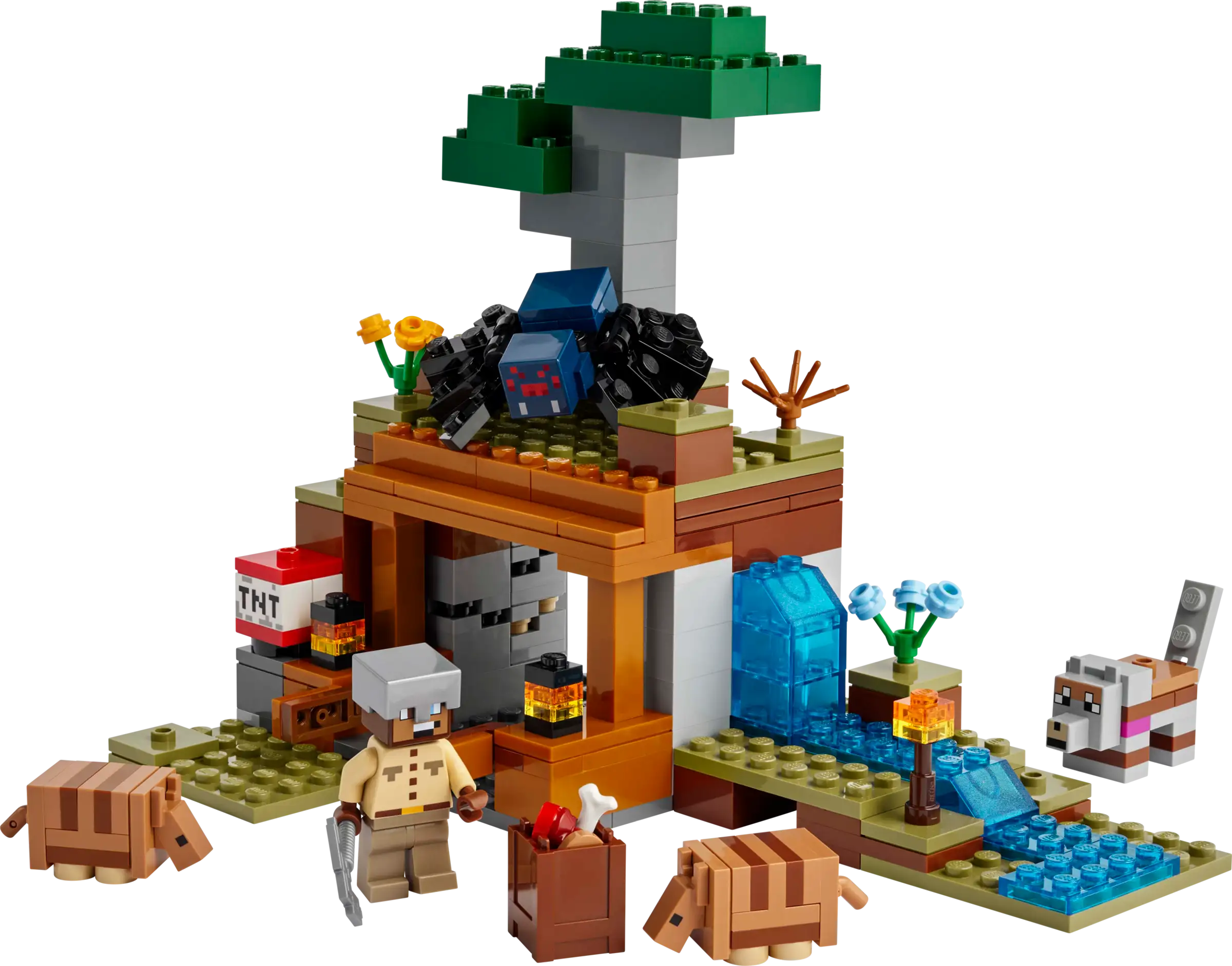 לגו Minecraft – מסע כרייה עם הארמדיל (21269)